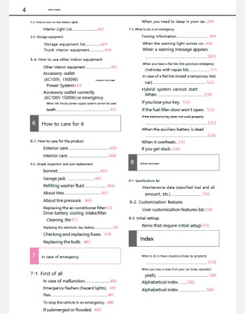 toyota crown 2024 - 2025 owners manual in english